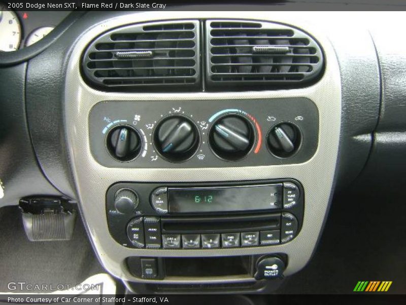 Flame Red / Dark Slate Gray 2005 Dodge Neon SXT