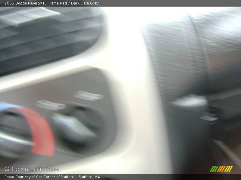 Flame Red / Dark Slate Gray 2005 Dodge Neon SXT