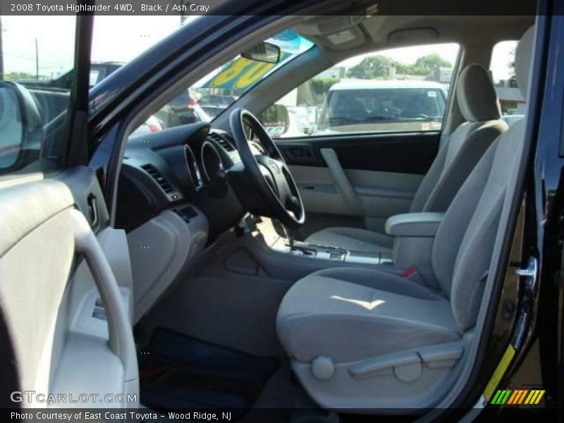 Black / Ash Gray 2008 Toyota Highlander 4WD