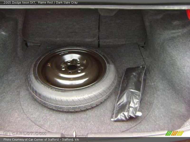 Flame Red / Dark Slate Gray 2005 Dodge Neon SXT