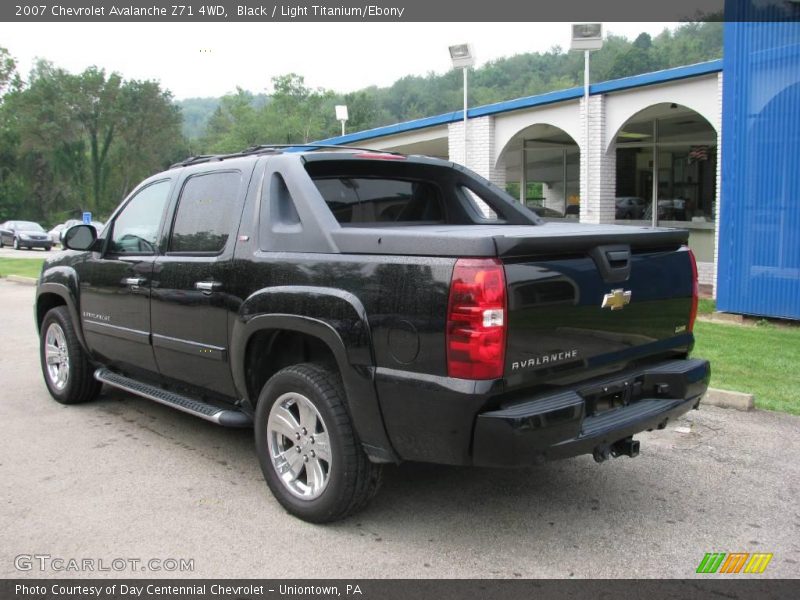 Black / Light Titanium/Ebony 2007 Chevrolet Avalanche Z71 4WD