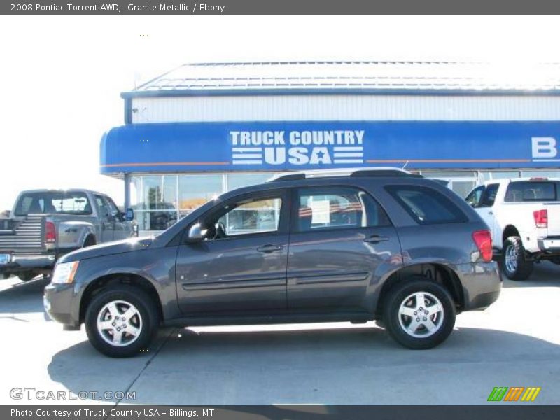 Granite Metallic / Ebony 2008 Pontiac Torrent AWD
