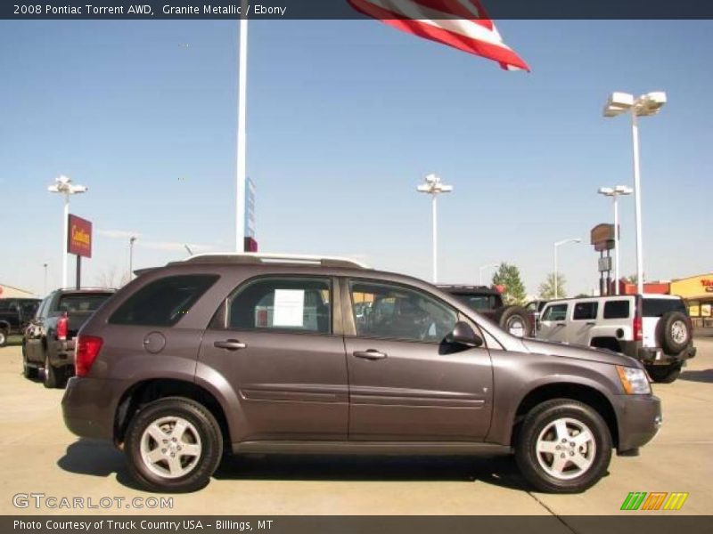 Granite Metallic / Ebony 2008 Pontiac Torrent AWD