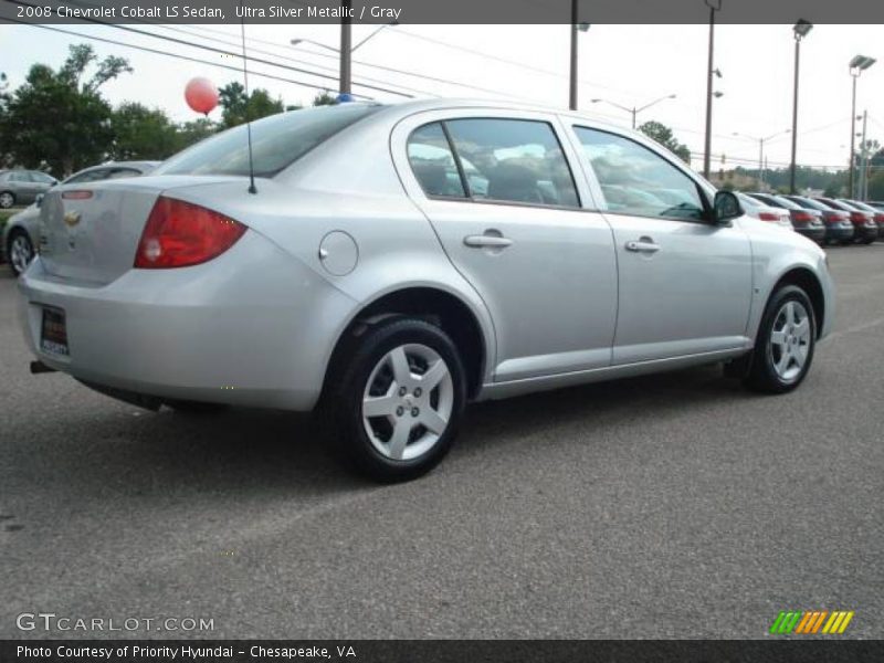 Ultra Silver Metallic / Gray 2008 Chevrolet Cobalt LS Sedan