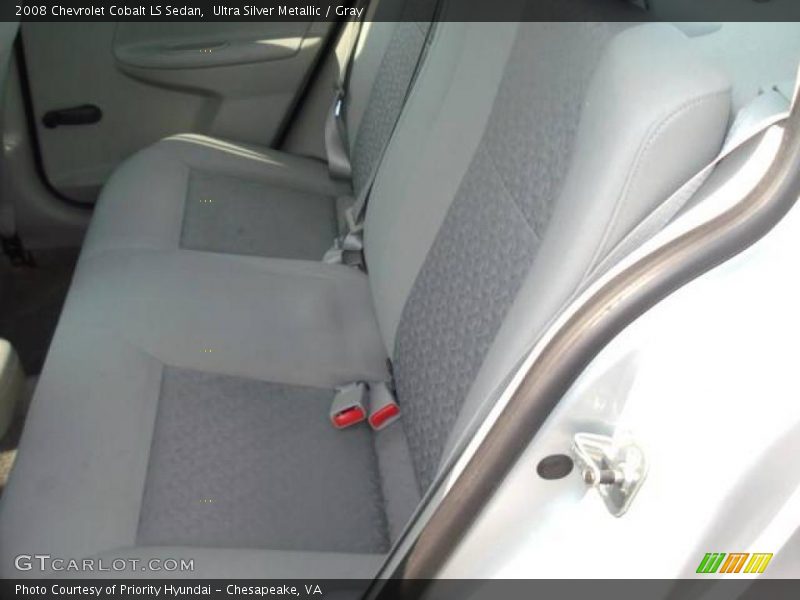 Ultra Silver Metallic / Gray 2008 Chevrolet Cobalt LS Sedan