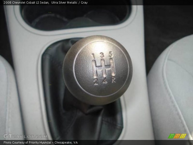 Ultra Silver Metallic / Gray 2008 Chevrolet Cobalt LS Sedan