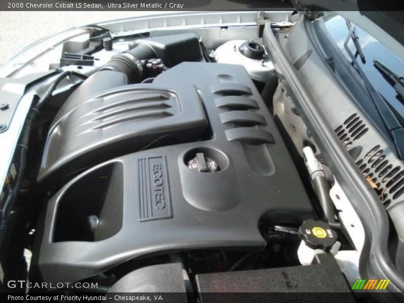 Ultra Silver Metallic / Gray 2008 Chevrolet Cobalt LS Sedan
