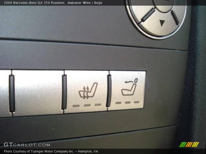Alabaster White / Beige 2006 Mercedes-Benz SLK 350 Roadster