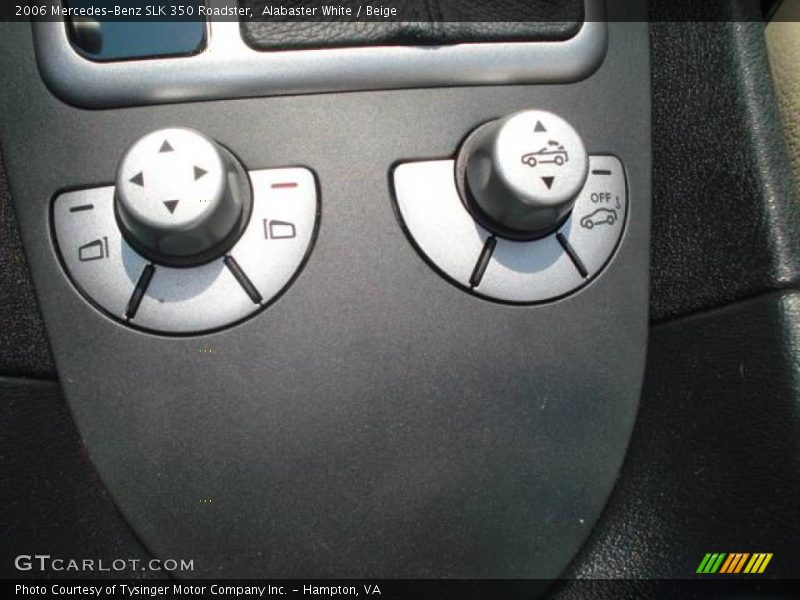 Alabaster White / Beige 2006 Mercedes-Benz SLK 350 Roadster