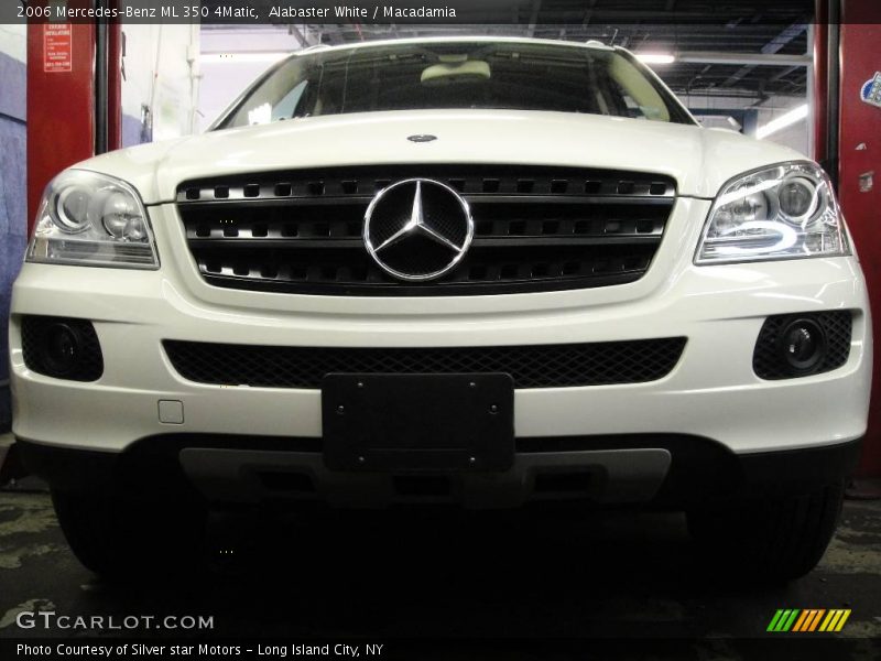 Alabaster White / Macadamia 2006 Mercedes-Benz ML 350 4Matic