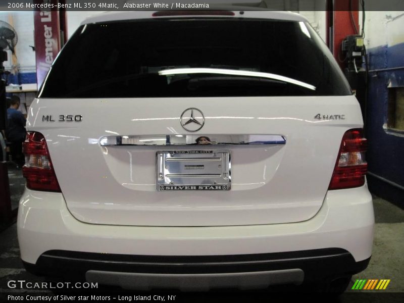 Alabaster White / Macadamia 2006 Mercedes-Benz ML 350 4Matic