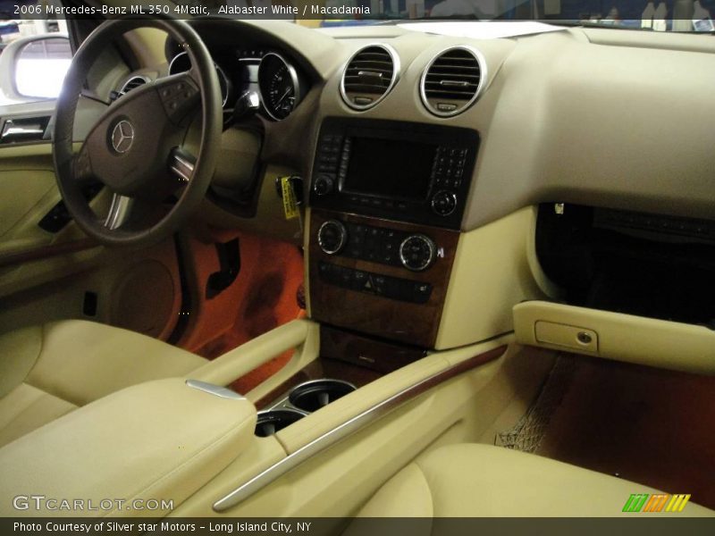 Alabaster White / Macadamia 2006 Mercedes-Benz ML 350 4Matic
