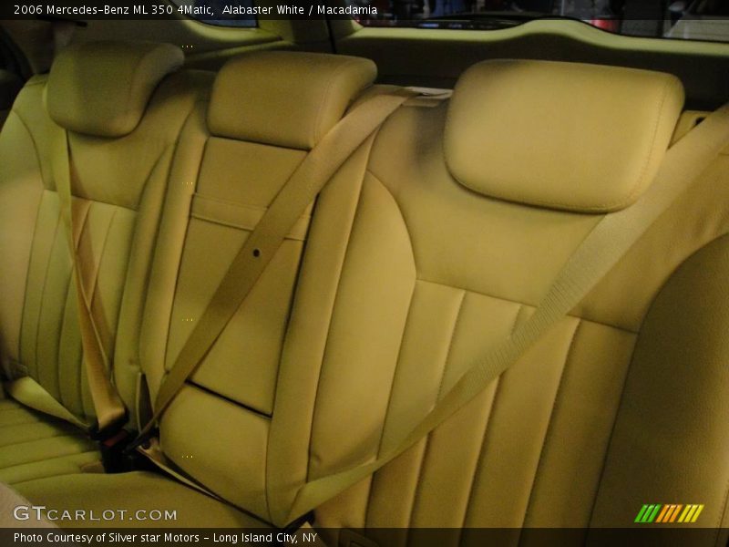 Alabaster White / Macadamia 2006 Mercedes-Benz ML 350 4Matic