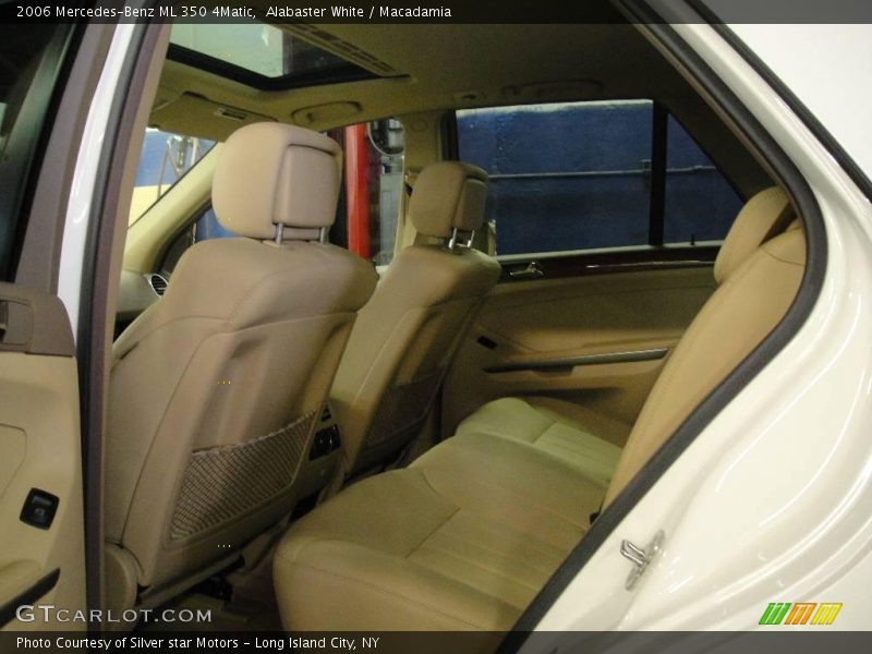 Alabaster White / Macadamia 2006 Mercedes-Benz ML 350 4Matic