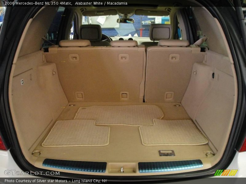 Alabaster White / Macadamia 2006 Mercedes-Benz ML 350 4Matic