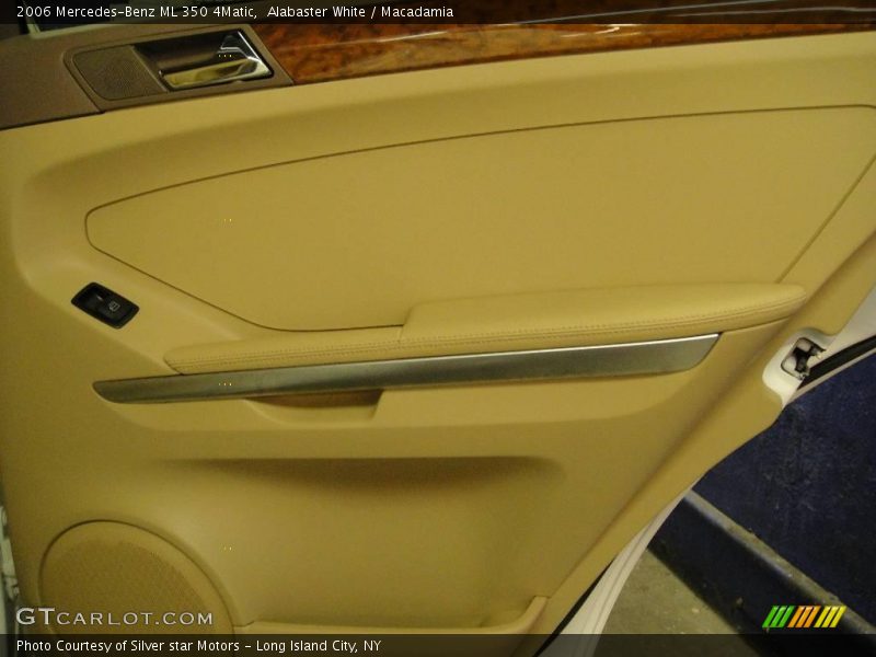 Alabaster White / Macadamia 2006 Mercedes-Benz ML 350 4Matic