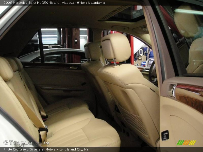 Alabaster White / Macadamia 2006 Mercedes-Benz ML 350 4Matic