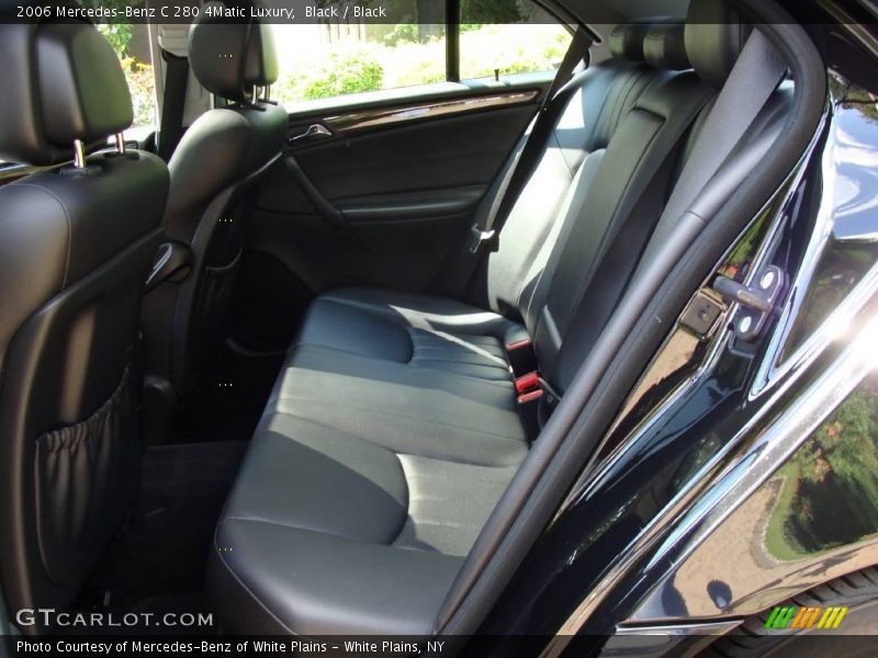Black / Black 2006 Mercedes-Benz C 280 4Matic Luxury