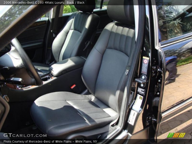 Black / Black 2006 Mercedes-Benz C 280 4Matic Luxury