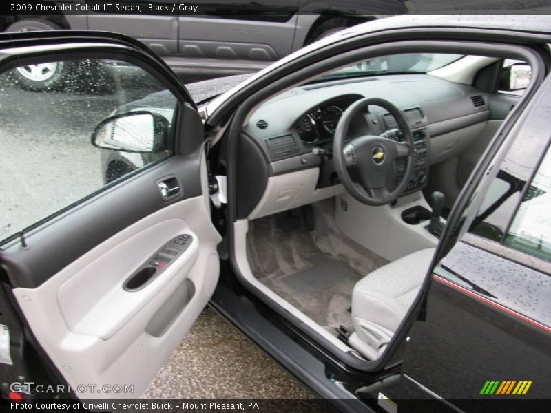 Black / Gray 2009 Chevrolet Cobalt LT Sedan
