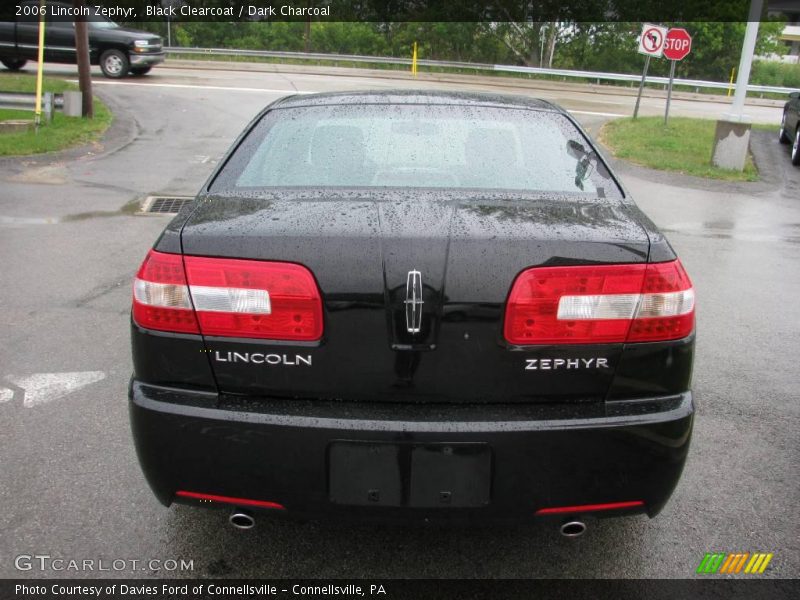 Black Clearcoat / Dark Charcoal 2006 Lincoln Zephyr