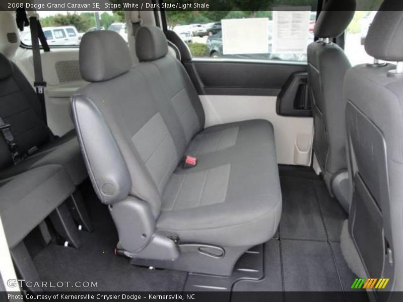 Stone White / Dark Slate/Light Shale 2008 Dodge Grand Caravan SE