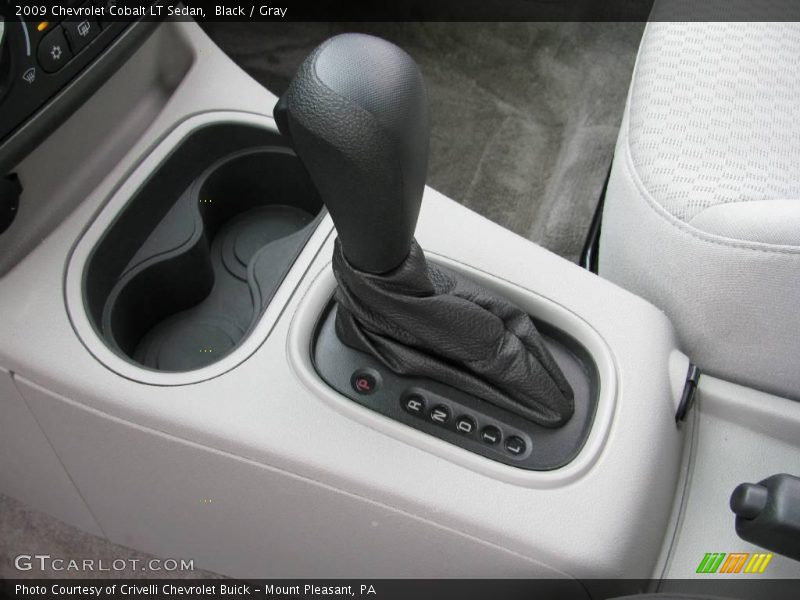 Black / Gray 2009 Chevrolet Cobalt LT Sedan
