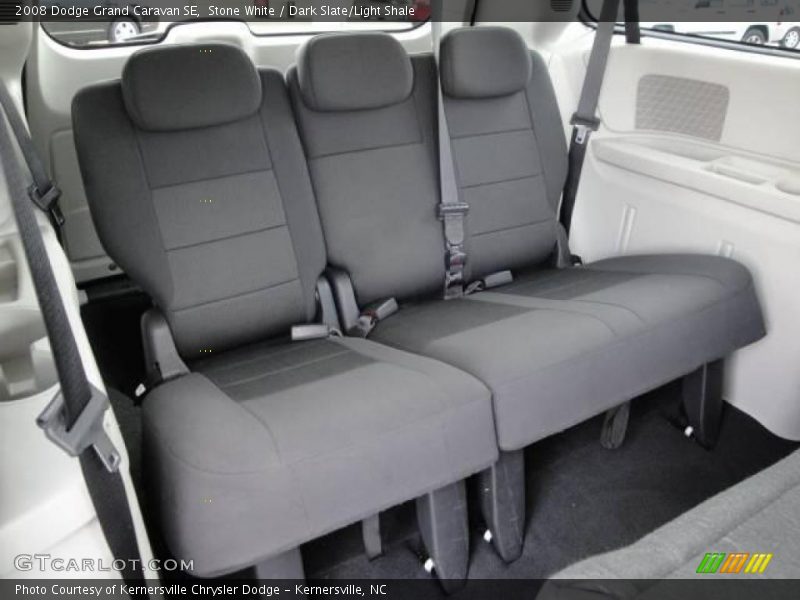 Stone White / Dark Slate/Light Shale 2008 Dodge Grand Caravan SE