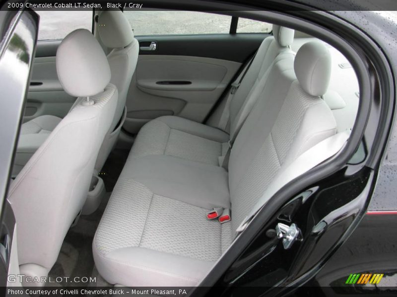 Black / Gray 2009 Chevrolet Cobalt LT Sedan