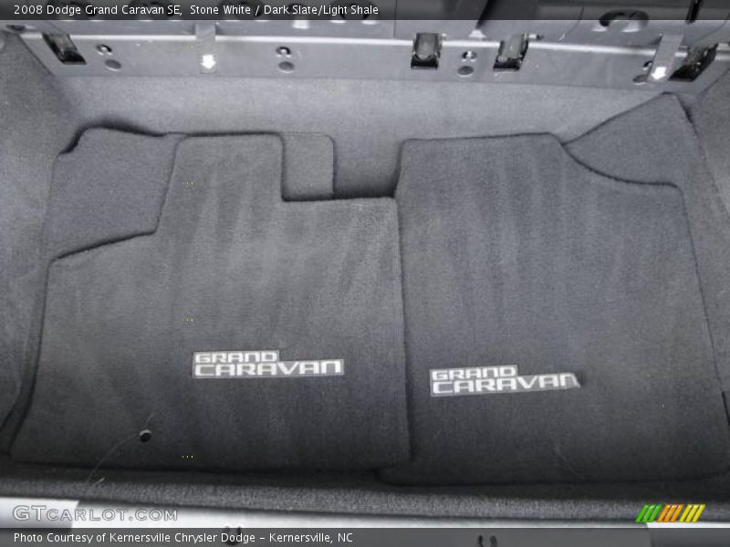 Stone White / Dark Slate/Light Shale 2008 Dodge Grand Caravan SE