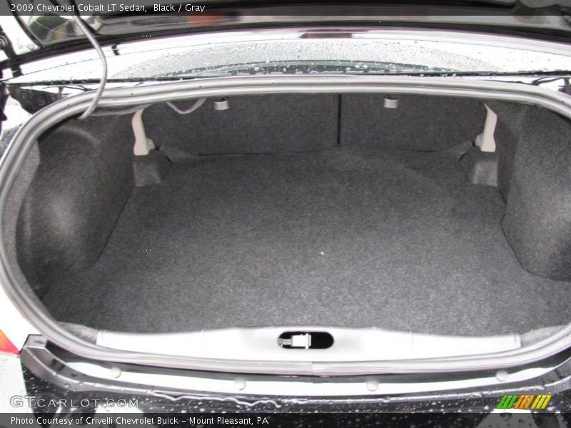 Black / Gray 2009 Chevrolet Cobalt LT Sedan