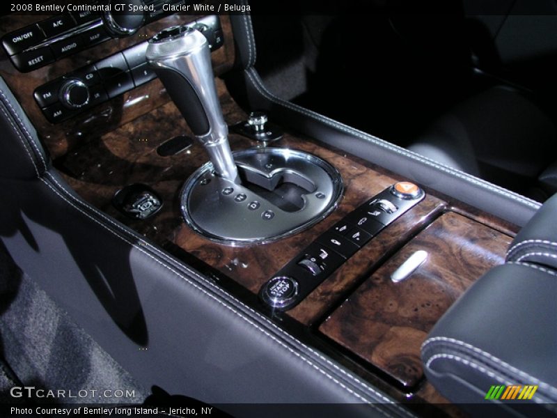 Glacier White / Beluga 2008 Bentley Continental GT Speed