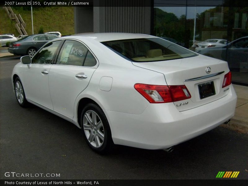 Crystal White / Cashmere 2007 Lexus ES 350