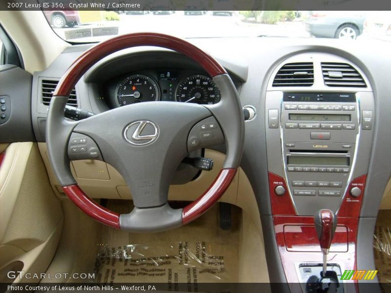 Crystal White / Cashmere 2007 Lexus ES 350