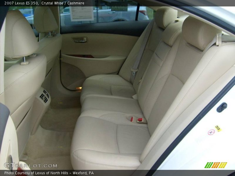 Crystal White / Cashmere 2007 Lexus ES 350