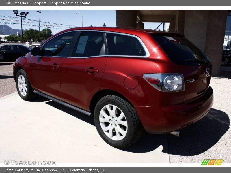 Copper Red Mica / Sand 2007 Mazda CX-7 Sport