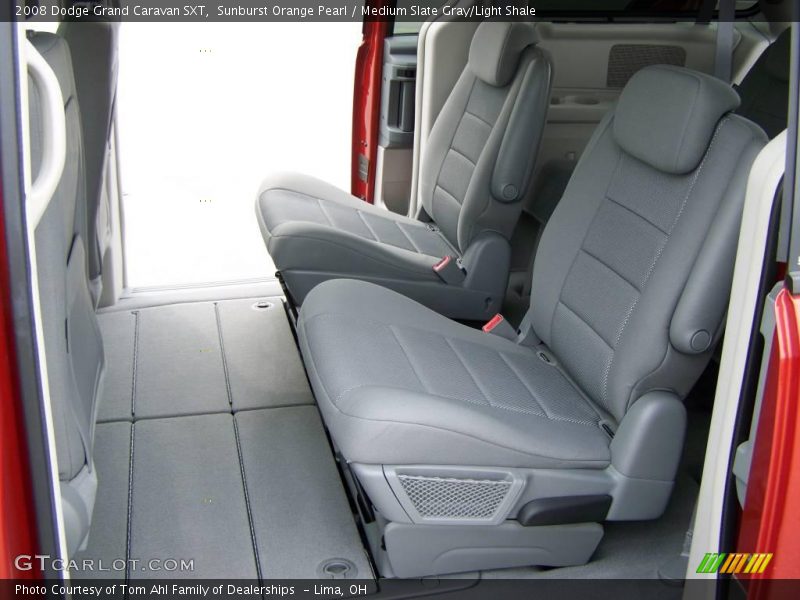 Sunburst Orange Pearl / Medium Slate Gray/Light Shale 2008 Dodge Grand Caravan SXT