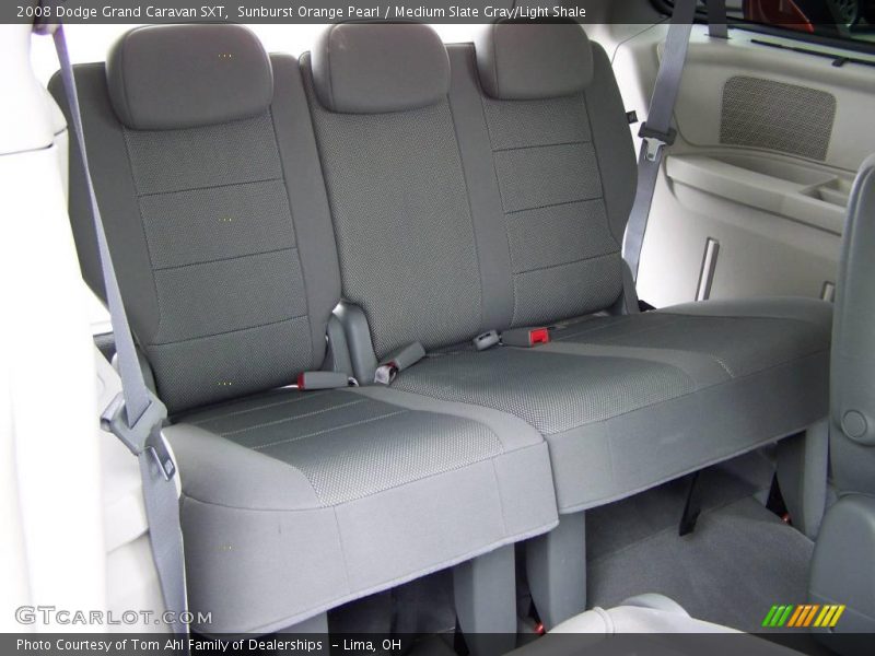 Sunburst Orange Pearl / Medium Slate Gray/Light Shale 2008 Dodge Grand Caravan SXT