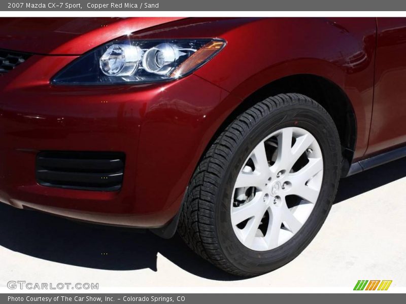 Copper Red Mica / Sand 2007 Mazda CX-7 Sport
