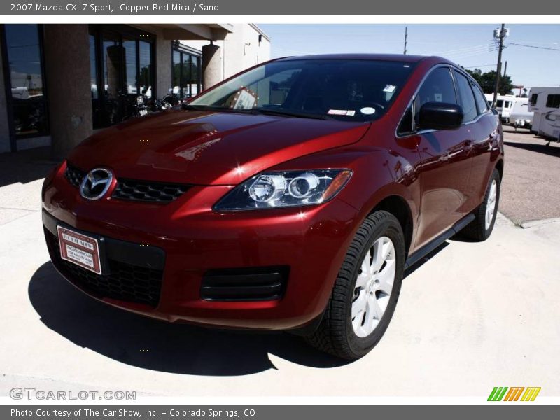 Copper Red Mica / Sand 2007 Mazda CX-7 Sport