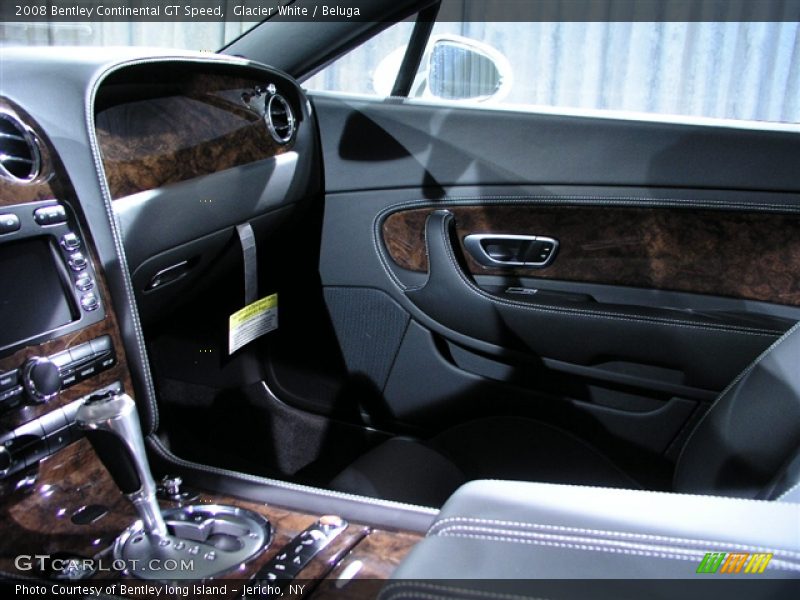 Glacier White / Beluga 2008 Bentley Continental GT Speed