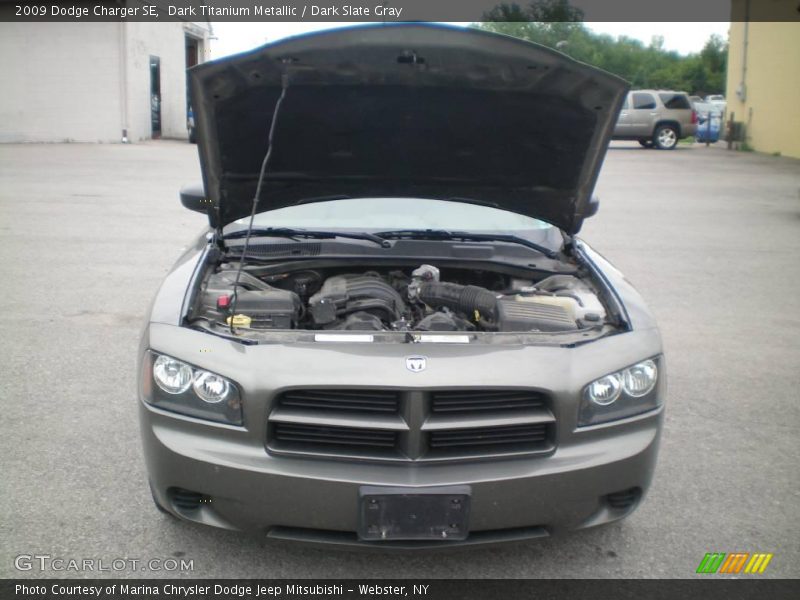 Dark Titanium Metallic / Dark Slate Gray 2009 Dodge Charger SE