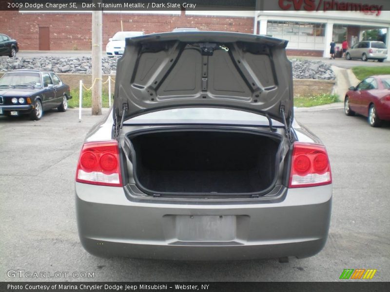 Dark Titanium Metallic / Dark Slate Gray 2009 Dodge Charger SE