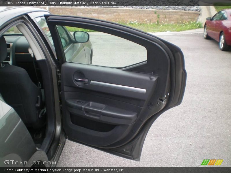 Dark Titanium Metallic / Dark Slate Gray 2009 Dodge Charger SE