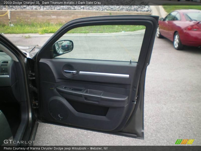 Dark Titanium Metallic / Dark Slate Gray 2009 Dodge Charger SE