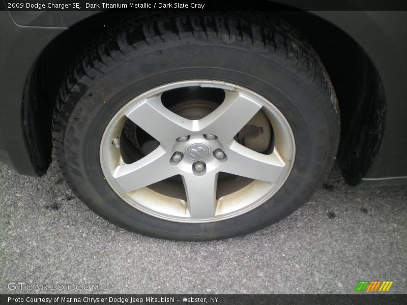 Dark Titanium Metallic / Dark Slate Gray 2009 Dodge Charger SE