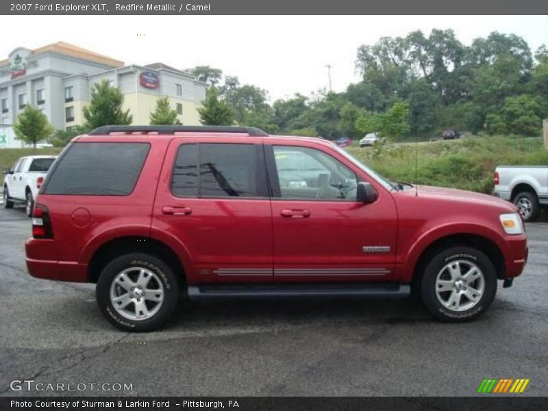 Redfire Metallic / Camel 2007 Ford Explorer XLT