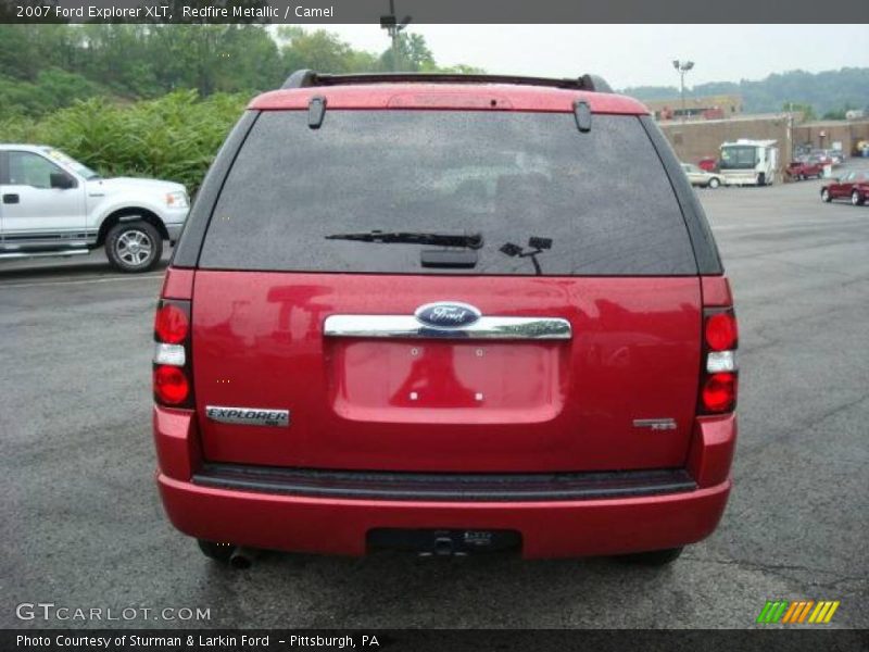 Redfire Metallic / Camel 2007 Ford Explorer XLT