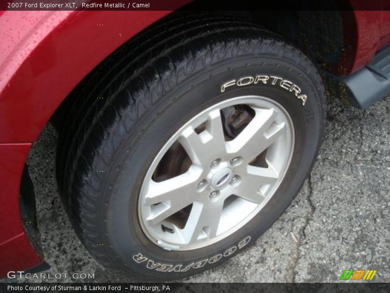 Redfire Metallic / Camel 2007 Ford Explorer XLT