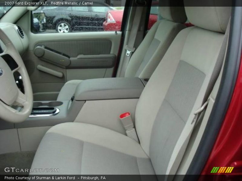 Redfire Metallic / Camel 2007 Ford Explorer XLT